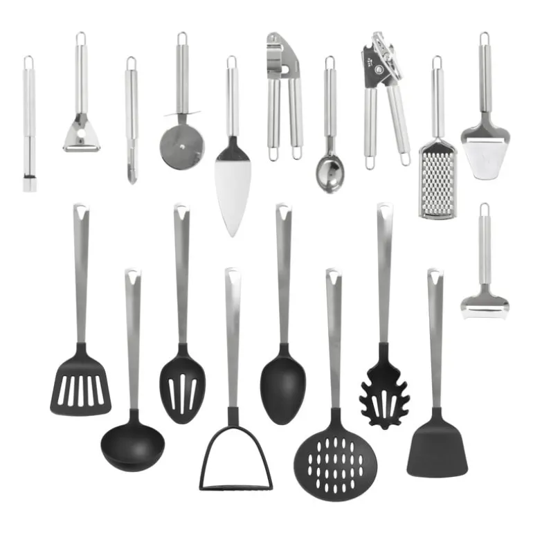 Aardappelstamper London - zilverkleurig - 34 cm