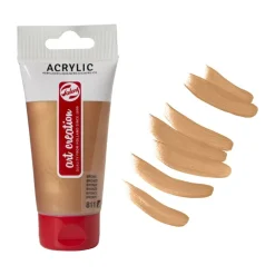 Acrylverf - bronskleurig - 75 ml
