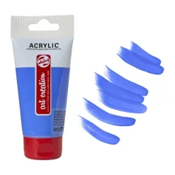 Acrylverf - cyaan blauw - 75 ml