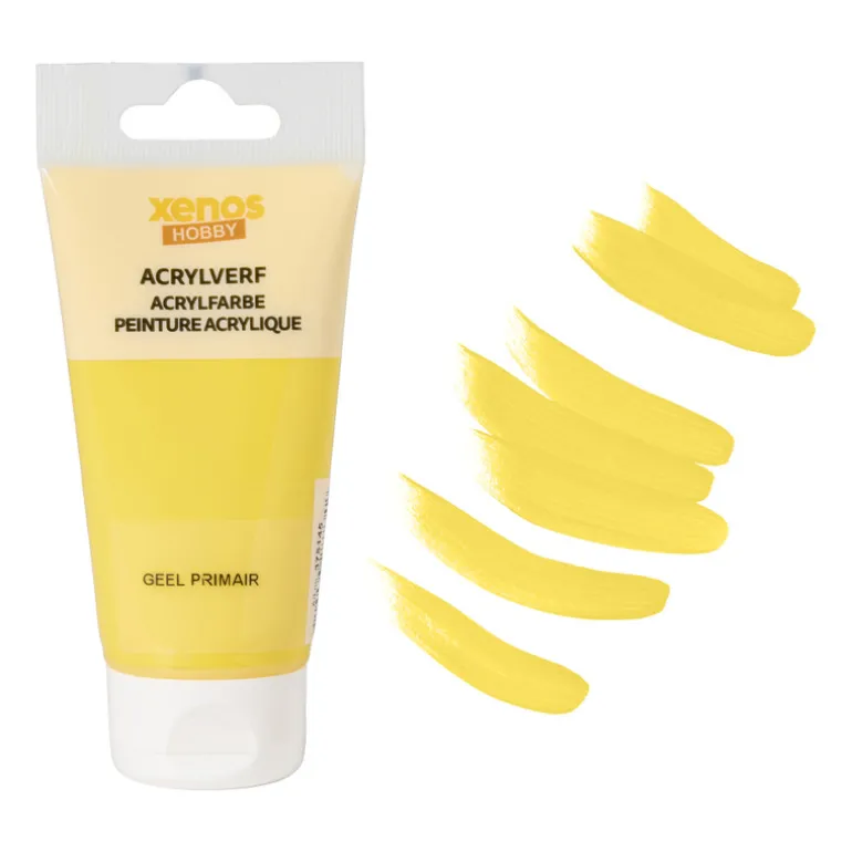 Acrylverf - geel primiair - 75 ml