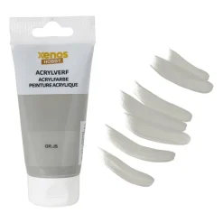 Acrylverf - grijs - 75 ml