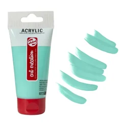 Acrylverf - lichte phtalogroen - 75 ml