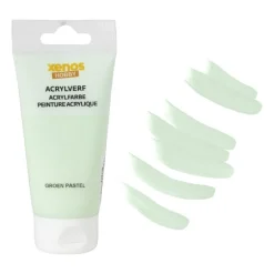 Acrylverf - pastel groen - 75 ml