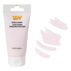 Acrylverf - pastel roze - 75 ml