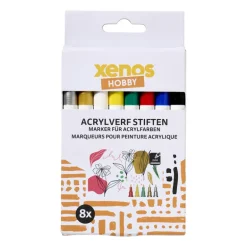 Acrylverf stiften - set van 8