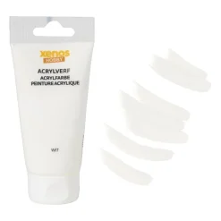 Acrylverf - wit - 75 ml