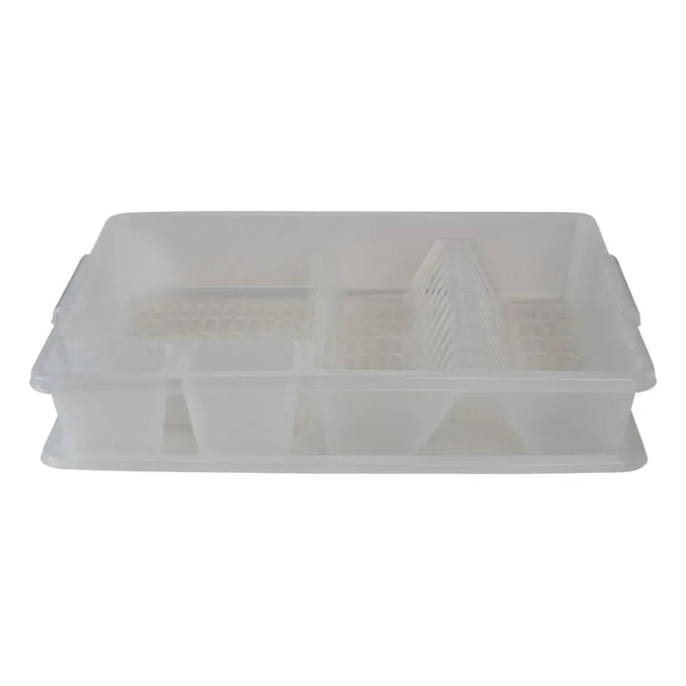 Afdruiprek met onderblad - 48x39x10 cm