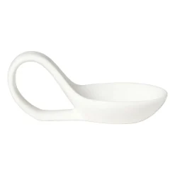 Amuselepel - wit - 5.2x10.9x4.6 cm