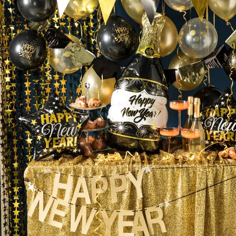 Backdrop slinger - gouden sterren