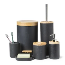 Badkamer beker Nature - antraciet