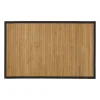Badmat bamboe - bruin - 50x80 cm