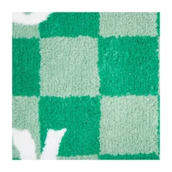 Badmat Take it Easy - groen/wit - 50x70 cm