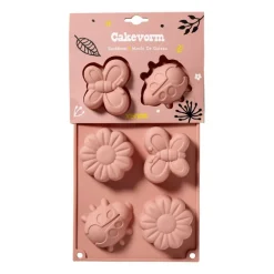 Bakvorm bloemen - siliconen - 3x28.5x17 cm