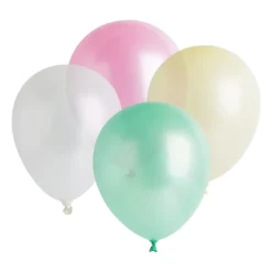 Ballon - parelmoer - 8 st