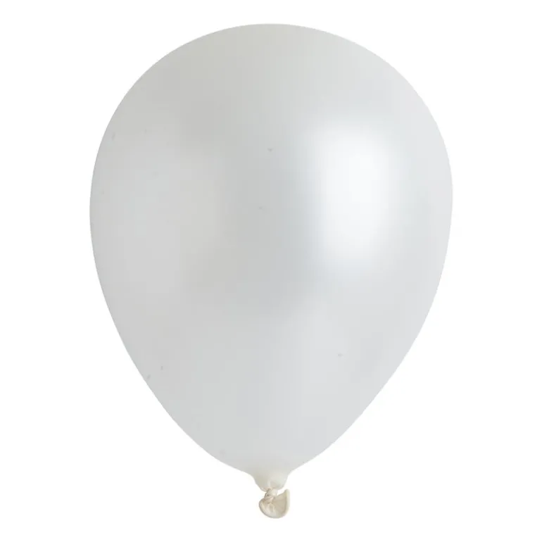 Ballon - parelmoer - 8 st