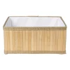 Bamboe mand open - 14x32x25 cm