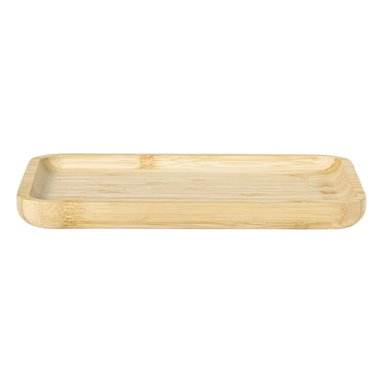 Bamboe tray klein - bruin - 1.8x21x14.5 cm