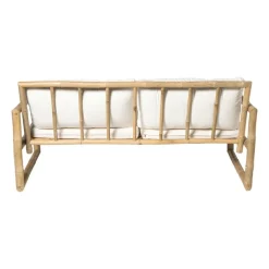 Bamboe tuinbank Hanoi - 2-zits - 70x150x75 cm