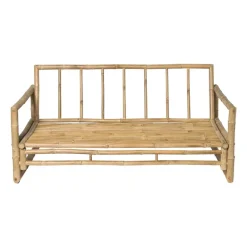 Bamboe tuinbank Hanoi - 2-zits - 70x150x75 cm