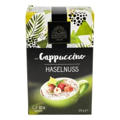Bardollini cappuccino - hazelnoot - 10 zakjes