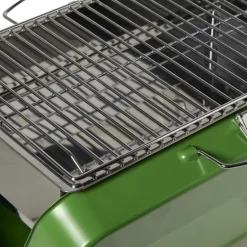BBQ koffer inklapbaar - groen - 36.5x23 cm