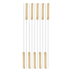 10 BBQ spiezen - metaal - 48 cm