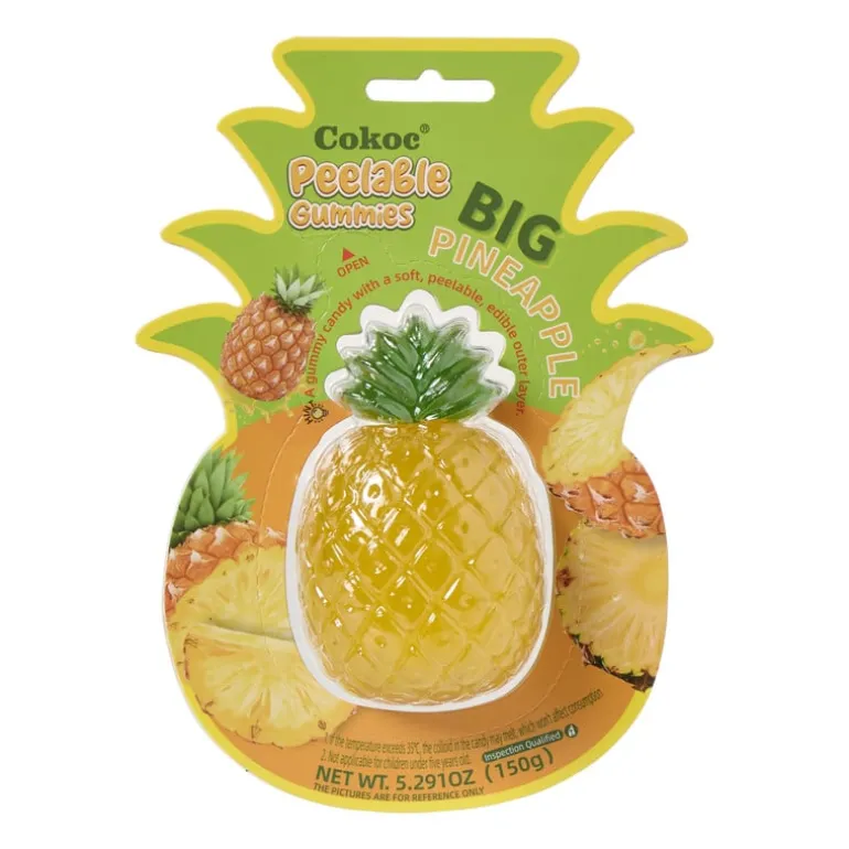 Big peeling candy ananas - 150 gram