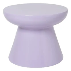 Bijzettafel conisch - lila - ø50x40