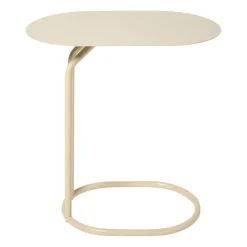 Bijzettafel Freddy - beige - 49x45x28 cm