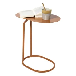 Bijzettafel Freddy - bruin - 49x45x28 cm