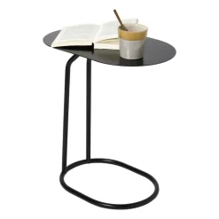 Bijzettafel Freddy - zwart - 49x45x28 cm