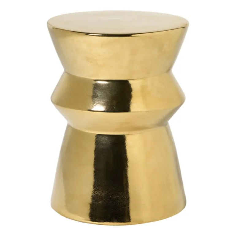 Bijzettafel gold - goudkleurig - ø33x44 cm
