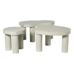 Bijzettafel Karlstad middel - 40x65x55 cm - grijs