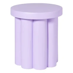 Bijzettafel Malmo - lila - ø40x45 cm