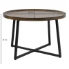 Bijzettafel Max - MDF/metaal - ø70x46 cm
