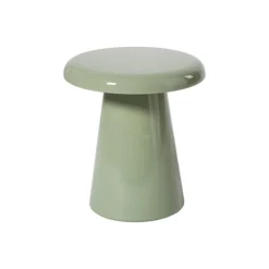 Bijzettafel metaal klein - groen - ø30x33 cm