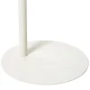 Bijzettafel Mica ovaal - wit - 53x35x25 cm