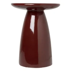 Bijzettafel Paris - bordeauxrood - ø36x46 cm