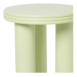 Bijzettafel Stockholm - groen - ø40x45 cm