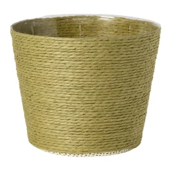 Bloempot mand groot - diverse varianten - ø13.5x11 cm