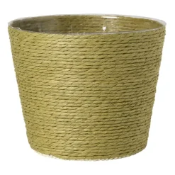 Bloempot mand klein - diverse varianten - ø12x9 cm