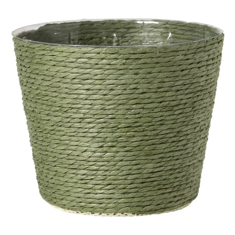 Bloempot mand klein - diverse varianten - ø12x9 cm