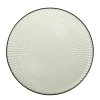 Bord streep - groen - ø22x1.5 cm