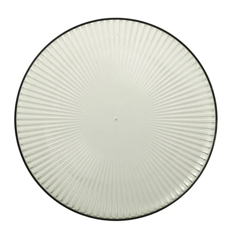 Bord streep - groen - ø22x1.5 cm