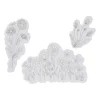 Borduurpatronen bloemen - set van 4