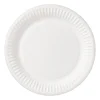 Bord wit - set van 8 - ø18 cm