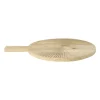 Borrelplank gestreept - rond - ø33 cm