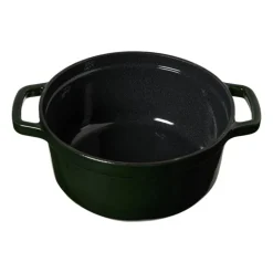 Braadpan - donkergroen - ø22x10 cm