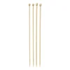 Breinaalden 5 & 6 mm - bruin - set van 2
