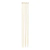 Breinaalden 4 & 4.5 mm - bruin - set van 2